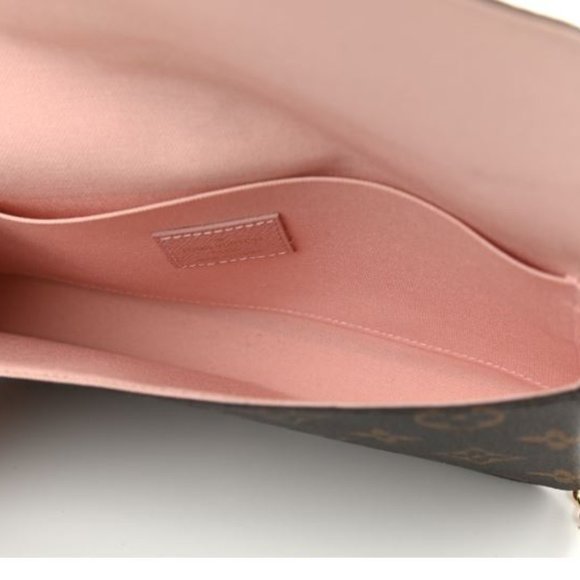 LOUIS VUITTON Monogram Lovely Birds Pochette Felicie Chain Wallet Purse - Picture 7 of 12